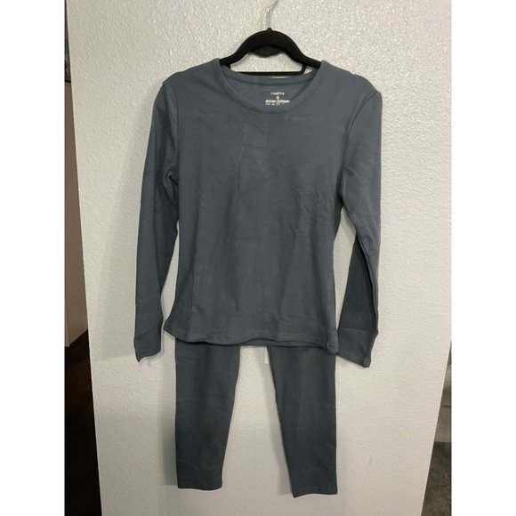 Tameya Ultra soft Women’s Thermal Underwear For Women Set Grey Long John… - Picture 5 of 10